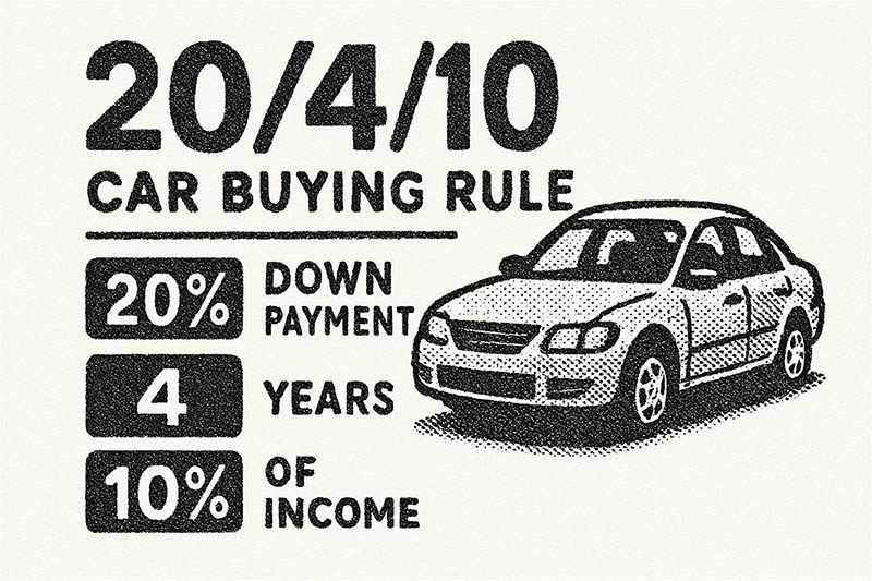 The 20/4/10 Car Rule